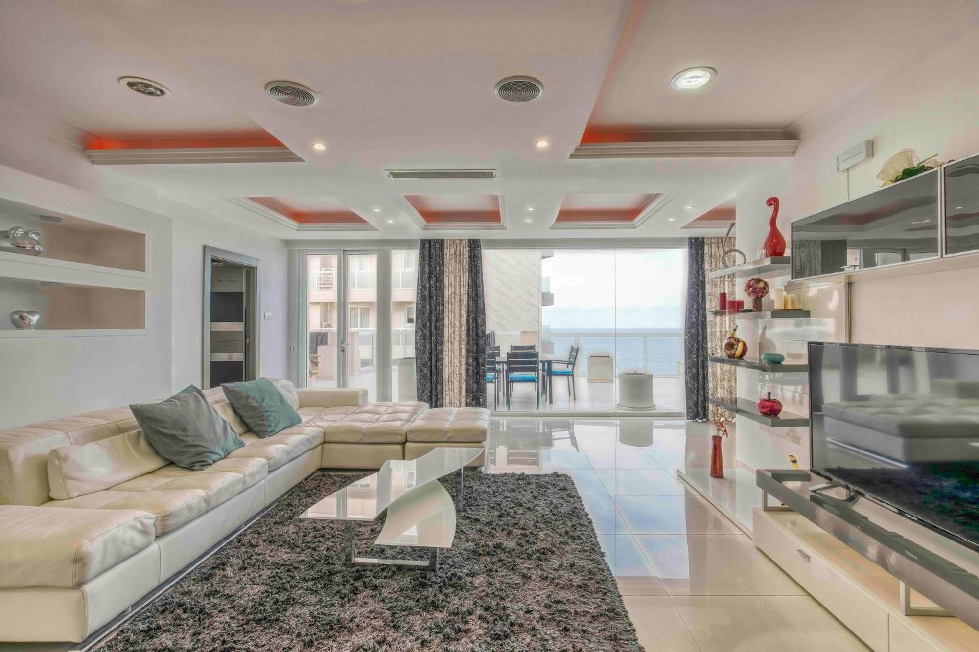 Apartamento Oceanfront 3Br Penthouse Luxury & Views In Sliema Exterior foto